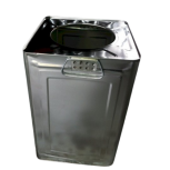 Square Tin Container for Chemicals